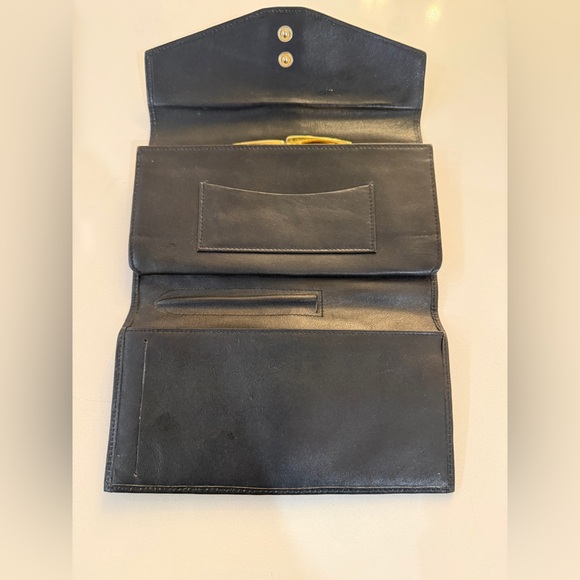 MCM Vintage Visetos Black and White Women's Wallet/Check Register - Picture 11 of 15